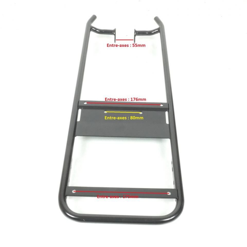 Porte bagage AR pour mobylette Peugeot 50 103 Fox Pro Après 2003 744549 66.5cm