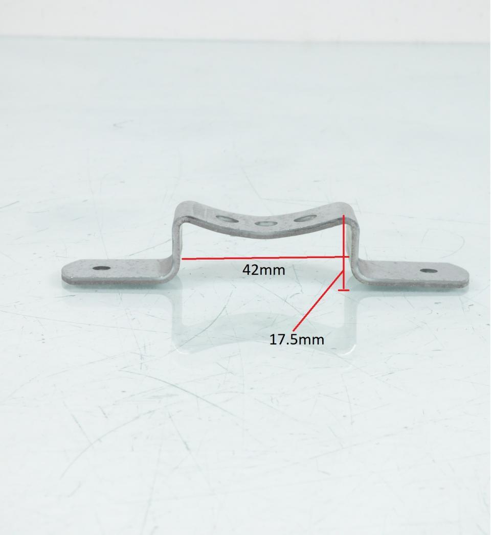 Support de plaque d'immatriculation pour Solex 3800 à fixer sur le garde boue arrière
