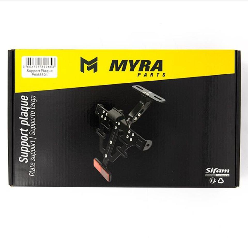 Support de plaque d immatriculation Myra pour pour Moto Neuf