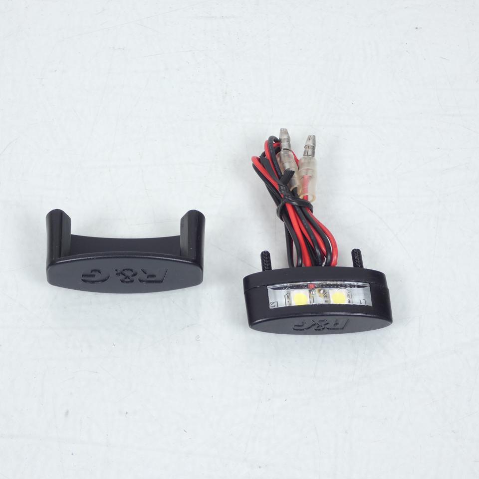 Support plaque immatriculation R&G moto Triumph 1050 Speed triple LP0066BK Leds