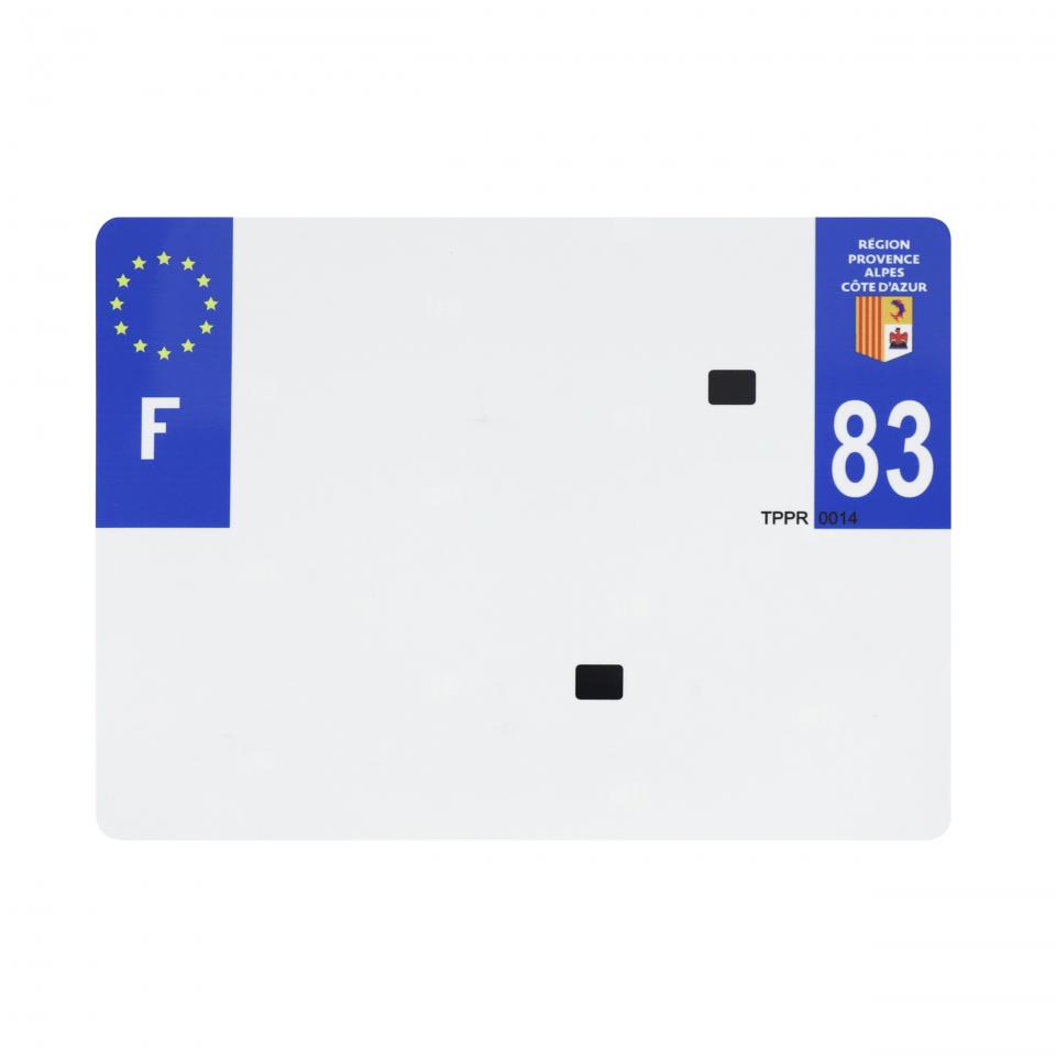 Support de plaque d immatriculation pour  