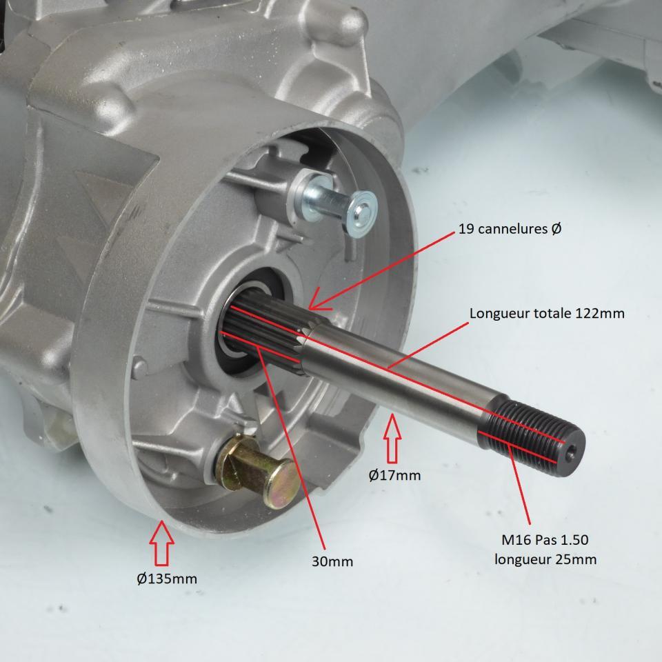 Bloc moteur P2R pour Scooter Sym 50 Orbit Neuf