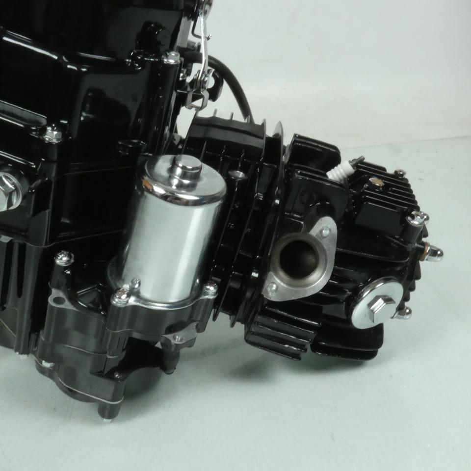 Moteur Noir pour dirt bike Lifan 125 DJ152FMI 4T boite 4 Démarreur bas 4 fils