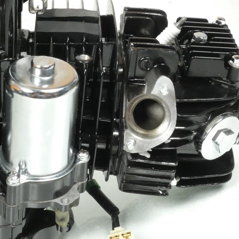 Moteur noir pour dirt bike Lifan 125 DJ152FMI 4T boite 4 Démarreur bas 4 fils