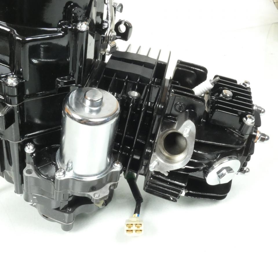 Moteur noir pour dirt bike Lifan 125 DJ152FMI 4T boite 4 Démarreur bas 4 fils