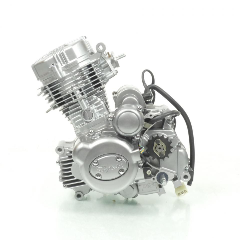 Bloc moteur ST156FMI 4T pour moto Skyteam 125 V-Raptor connecteur 6 fils