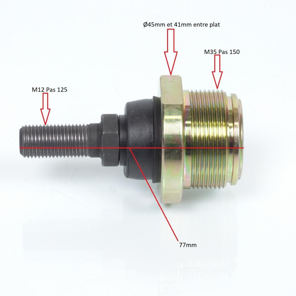 Rotule de triangle All Balls pour Quad Kawasaki 650 Brute force 2005-2012 42-1036 / avant supérieur Neuf