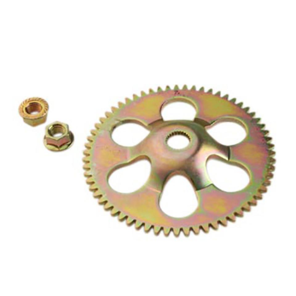 Couronne dentée d'entrainement démarreur pour scooter Peugeot 50 Kisbee 2T 2013