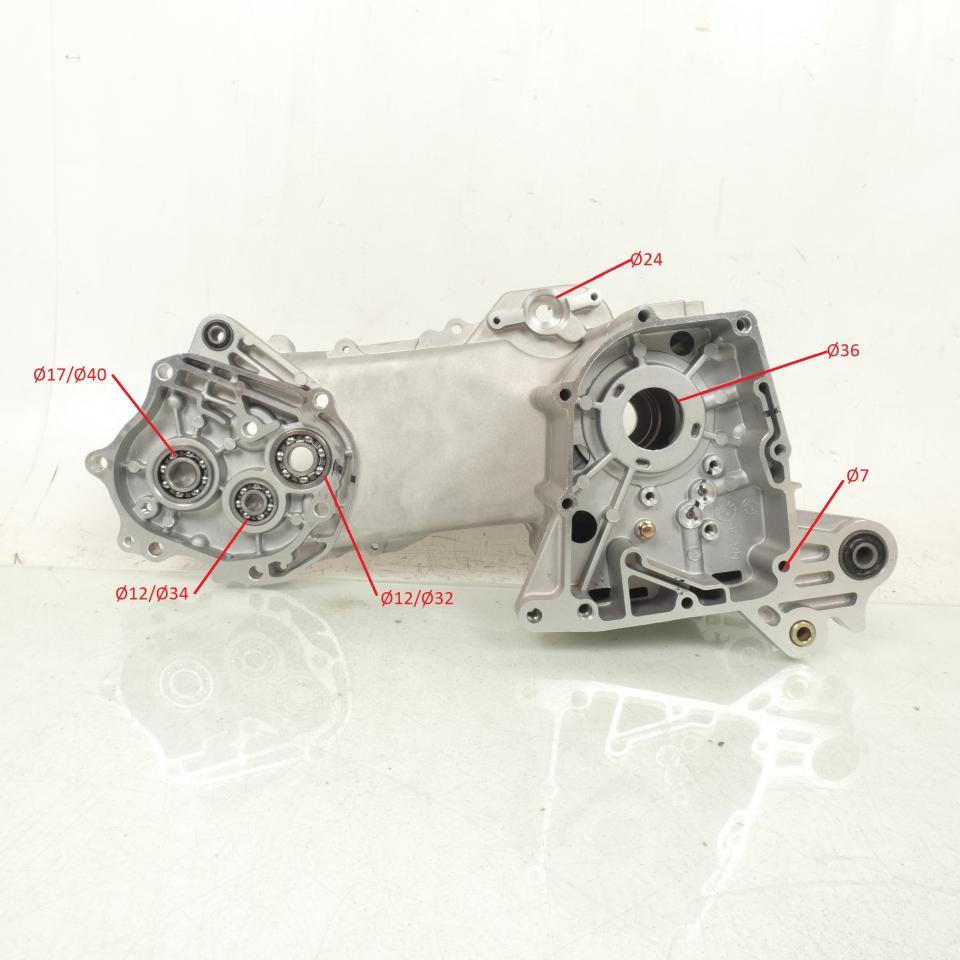 Carter moteur D&G origine pour scooter Peugeot 50 Kisbee 4T Avant 2018 802408
