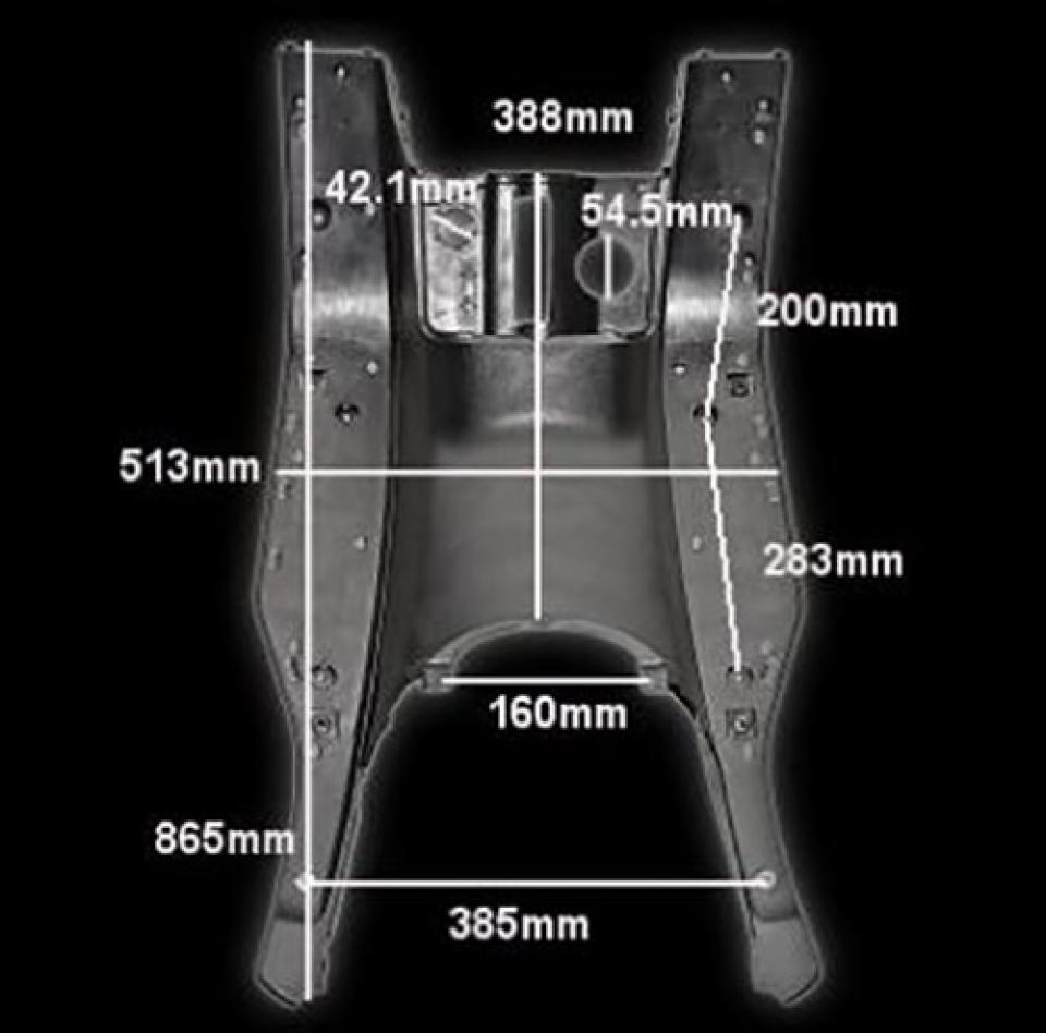 Marche pied pour scooter Benzhou 125 YY125T-12 TM00-070202001 Neuf en destockage