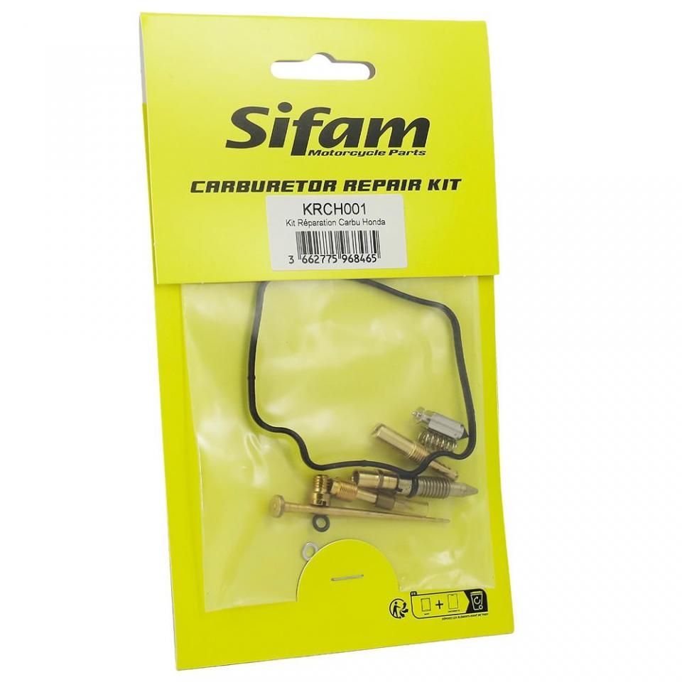 Kit réparation de carburateur Sifam pour Moto Honda 650 Nx Dominator 1995 à 2000 Neuf
