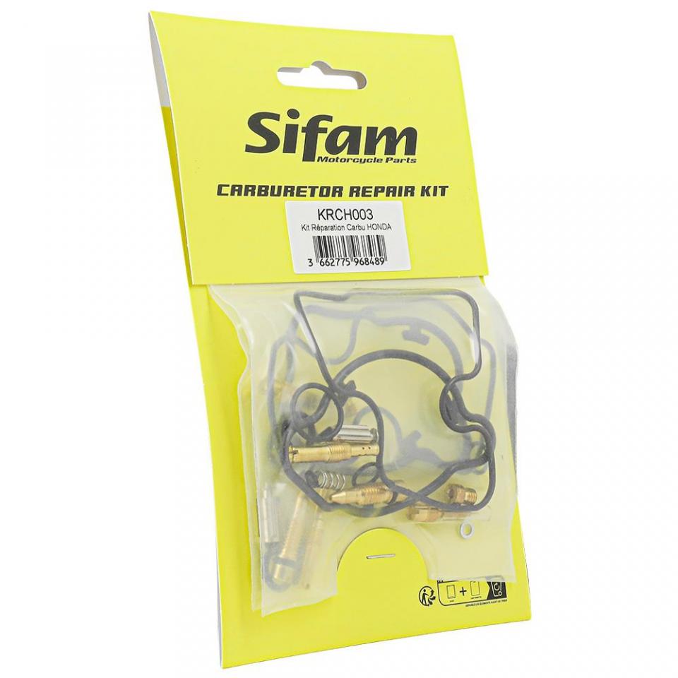 Kit réparation de carburateur Sifam pour Moto Honda 500 Cb R/T 1994 à 1996 Neuf
