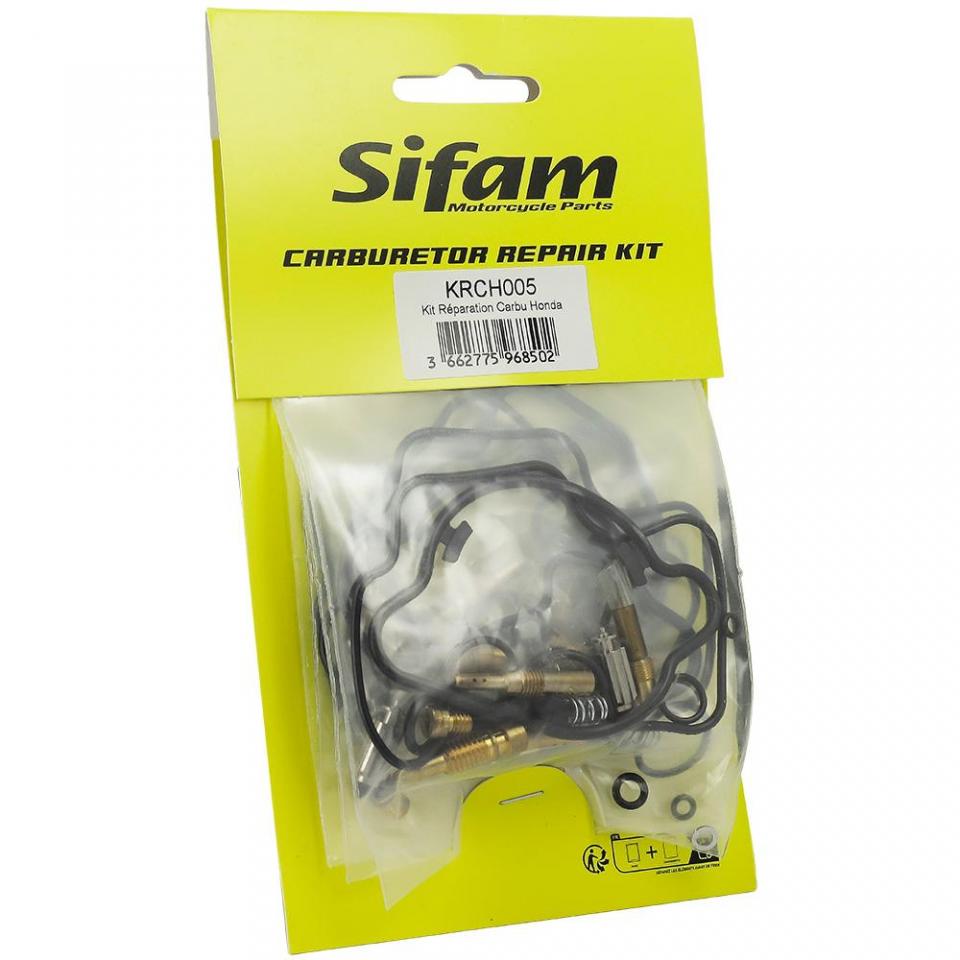 Kit réparation de carburateur Sifam pour Moto Honda 600 CBF HORNET PC34 PC36 2003 à 2006 Neuf