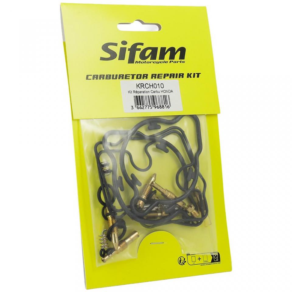 Kit réparation de carburateur Sifam pour Moto Honda 750 XRV AFRICA TWIN RD04/07 1993 à 1995 Neuf