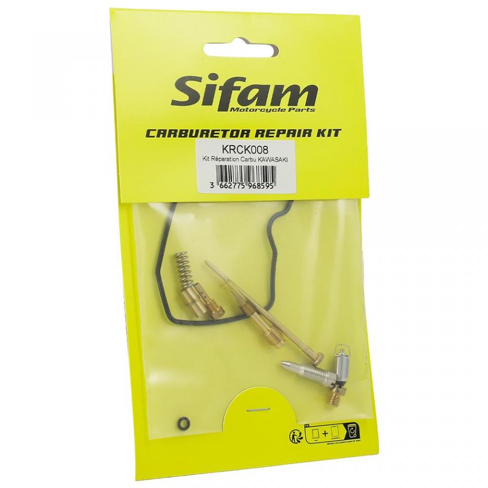Kit réparation de carburateur Sifam pour Moto Kawasaki 800 Vn A Vulcan 1995 à 1999 Neuf