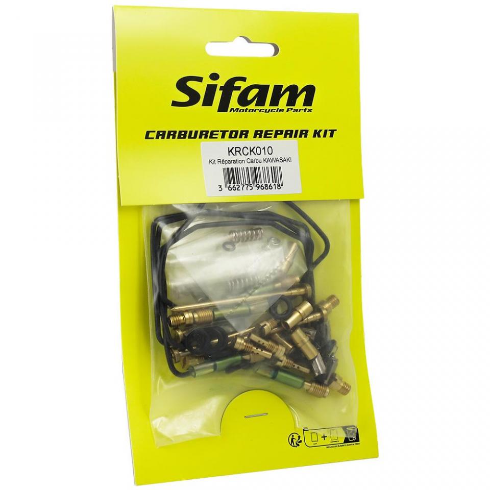 Kit réparation de carburateur Sifam pour pour Moto Kawasaki 750 Zr-7 1999 à 2002 Neuf
