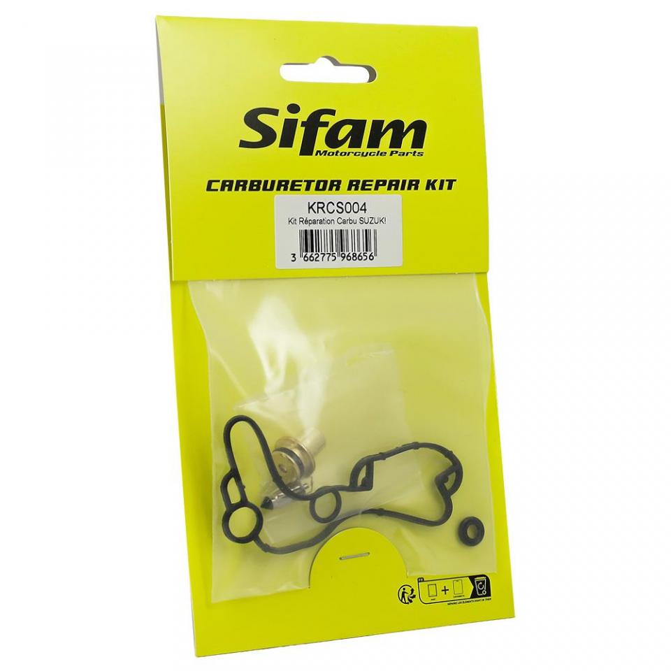 Kit réparation de carburateur Sifam pour Moto Suzuki 250 DR S 1990 à 1992 Neuf