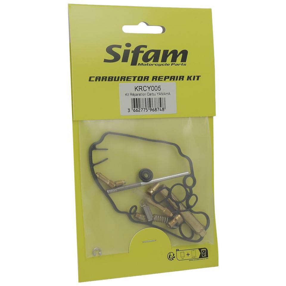 Kit réparation de carburateur Sifam pour Moto Yamaha 750 XTZ Super tenere 1989 à 1997 Neuf