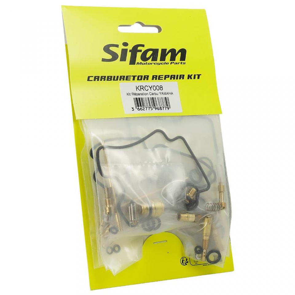 Kit réparation de carburateur Sifam pour Moto Yamaha 1000 FZS Fazer 2001 à 2005 Neuf