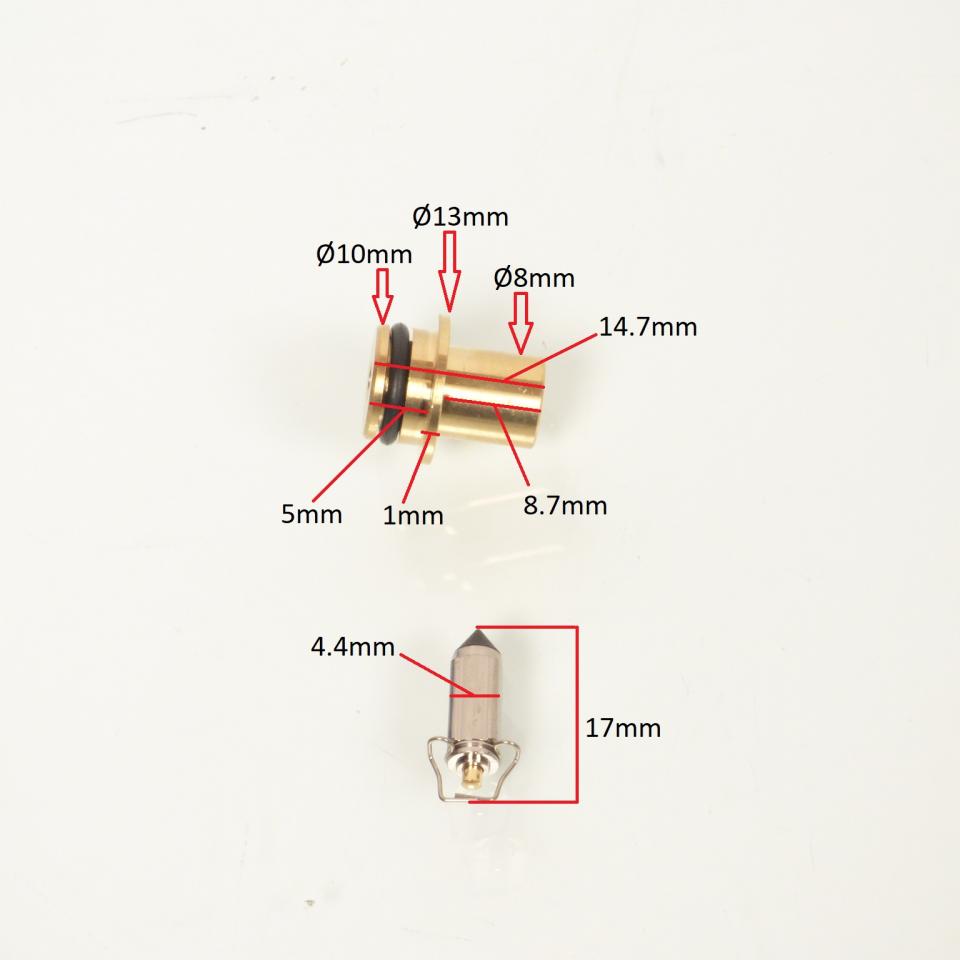 Kit réparation de carburateur Tourmax pour Moto Suzuki 500 GSE 1989 à 1994 CAB-S8 Neuf
