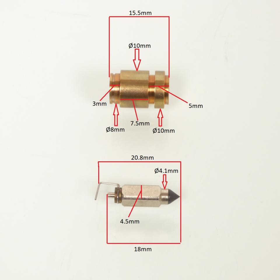 Kit réparation de carburateur pour moto Yamaha 500 SR 1976 à 1998 Mikuni MIC