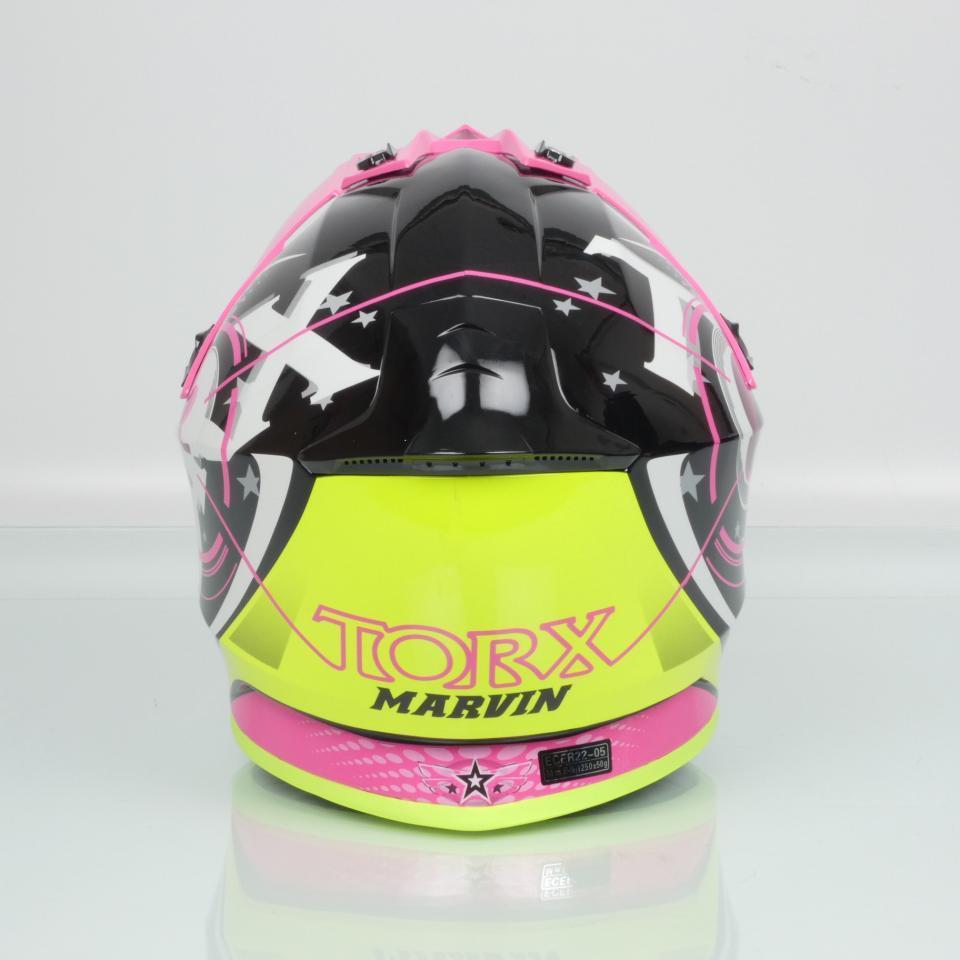 Casque cross Torx pour Deux Roues Torx Taille M Marvin 3 Eyes Neon fuchsia / 57-58cm Neuf