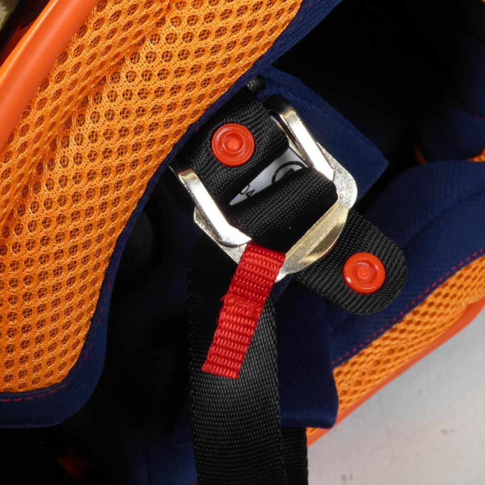Casque cross orange noir Swap's Taille M S818 Neuf pour moto cross enduro TT
