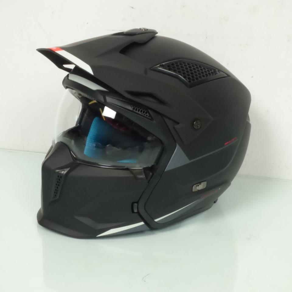 Casque trial mentonnière amovible MT Helmets Streetfighter SV Taille XS 53-54cm