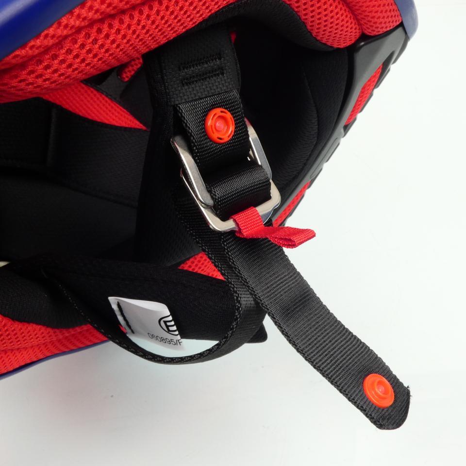 Casque de moto cross rouge pour enfant Taille L 51-52cm Swaps S886 Rock'it RED