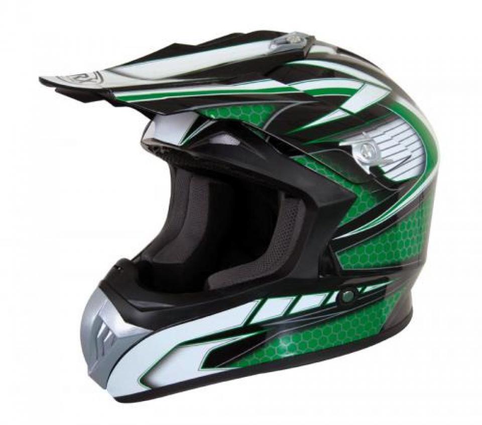 Casque pour moto cross enduro quad ATV Torx Marvin vert Taille XS 53-54cm Neuf