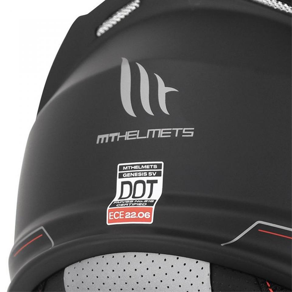 Casque moto modulable P/J MT HELMETS Genesis SV noir mat Taille XXL 63-64cm Neuf