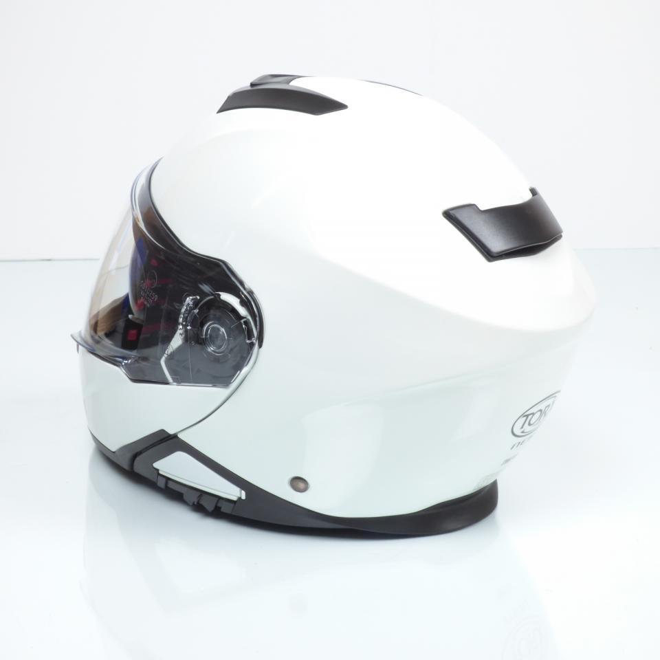 Casque Torx pour moto Torx Taille L Neil 2 White Shinny Neuf