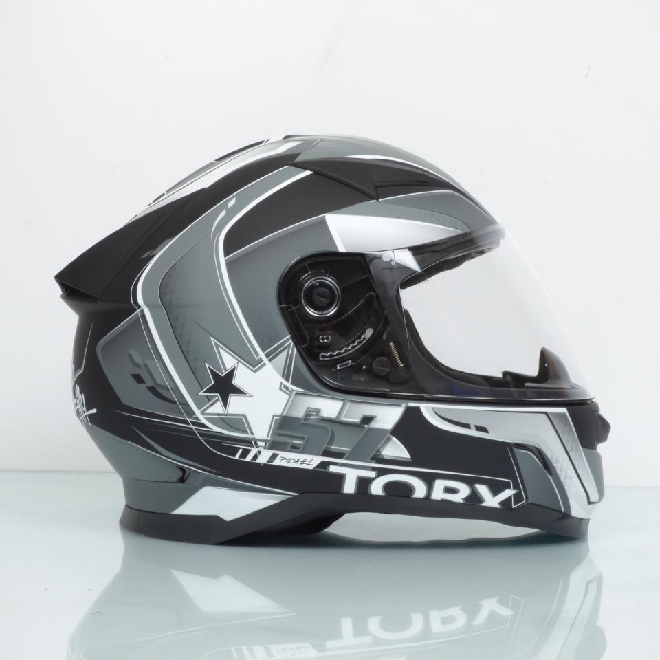 Casque intégral Torx pour Deux Roues Torx Taille M Billy 2 57 Black Grey / 57-58 Neuf
