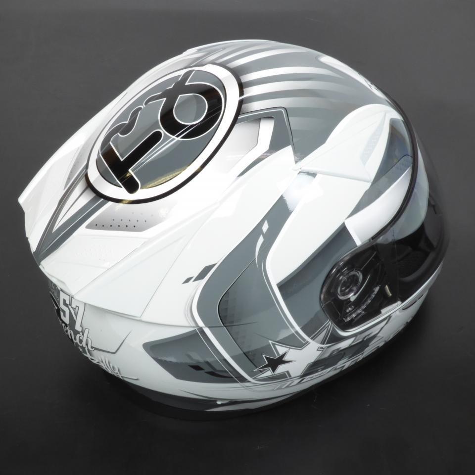 Casque intégral Torx pour Deux Roues Torx Taille S Billy 2 57 White Grey / 55-56 Neuf
