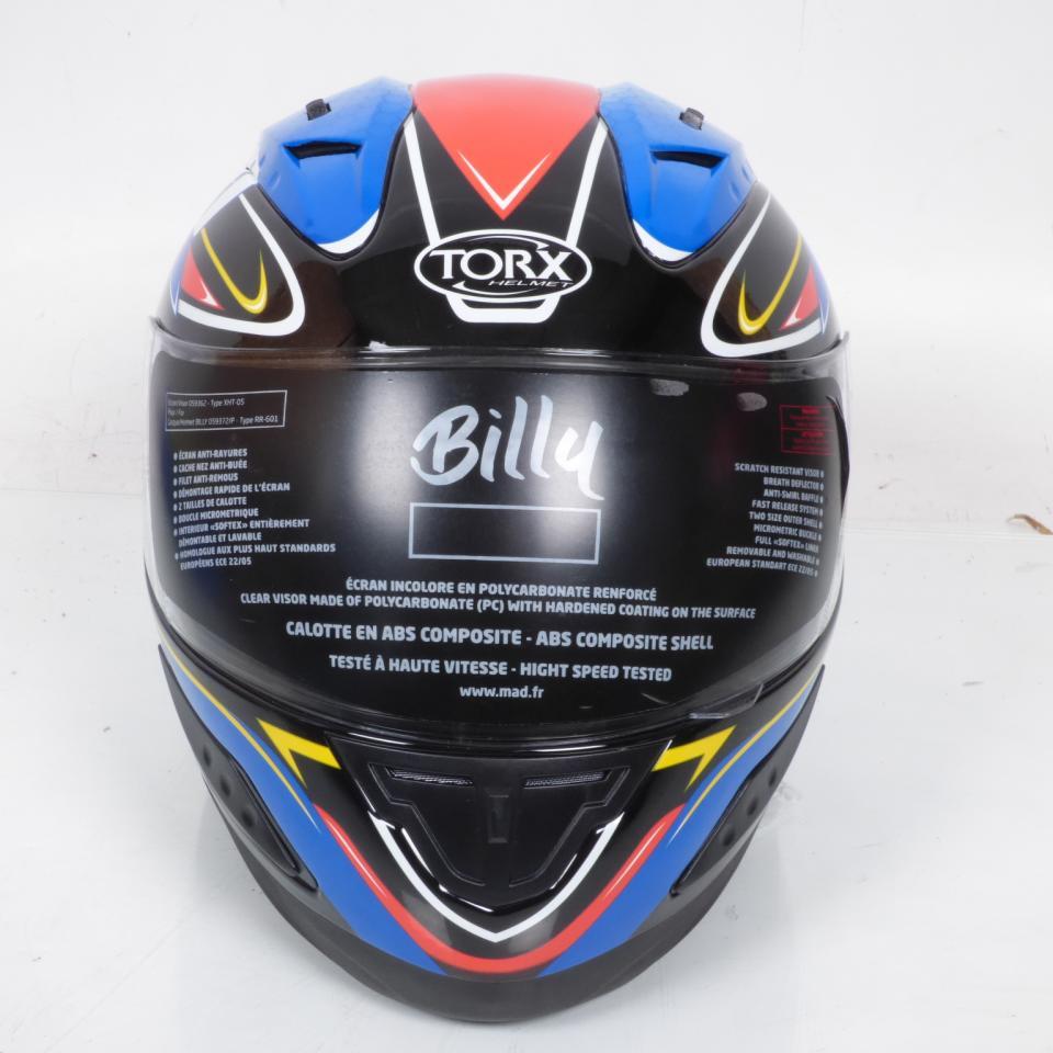 Casque intégral Torx pour Deux Roues Torx Taille M Billy Bleu turquoise / 57-58cm Neuf