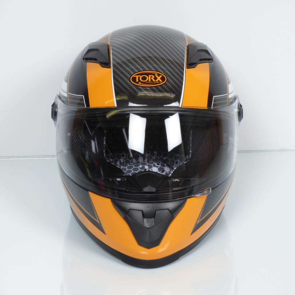Casque intégral Torx pour Deux Roues Torx Taille M Clint 813 orange / 57-58cm Neuf