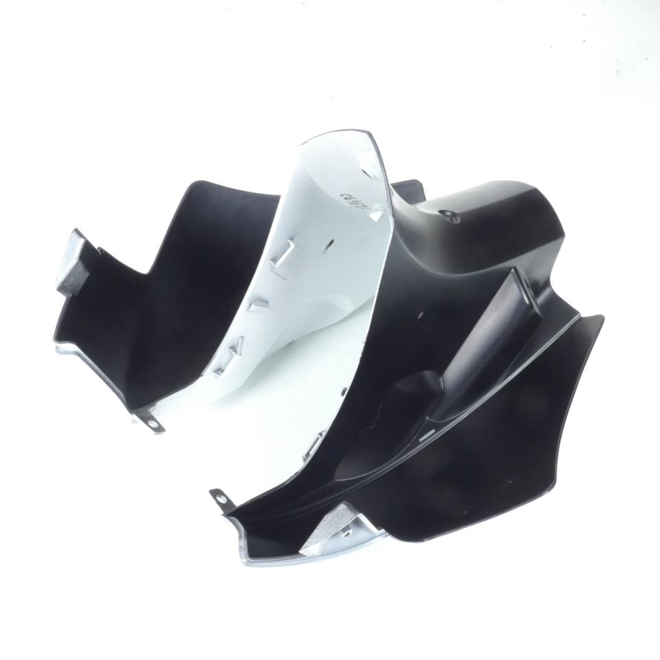 Tablier AR Blanc Noir Tun'R pour scooter Peugeot 50 Ludix Urban Track 10