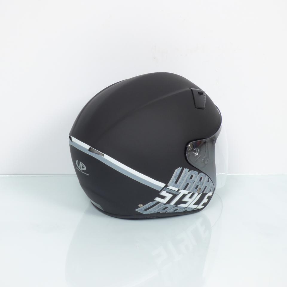 Casque UP pour moto UP Taille XS Suburban Black Mat Grey Neuf