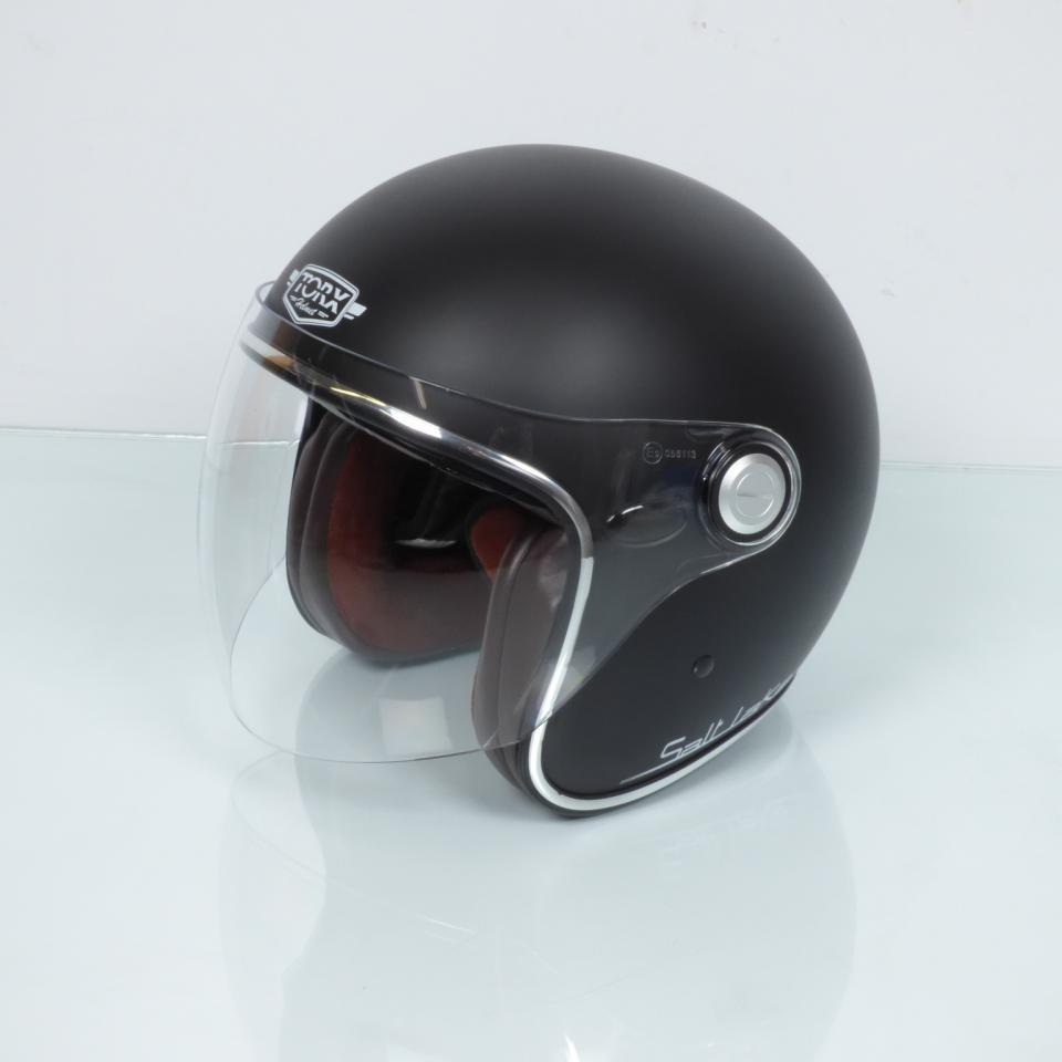 Casque jet Torx pour Deux Roues Torx Taille XS Salt Lake Black Mat / 53-54cm Neuf