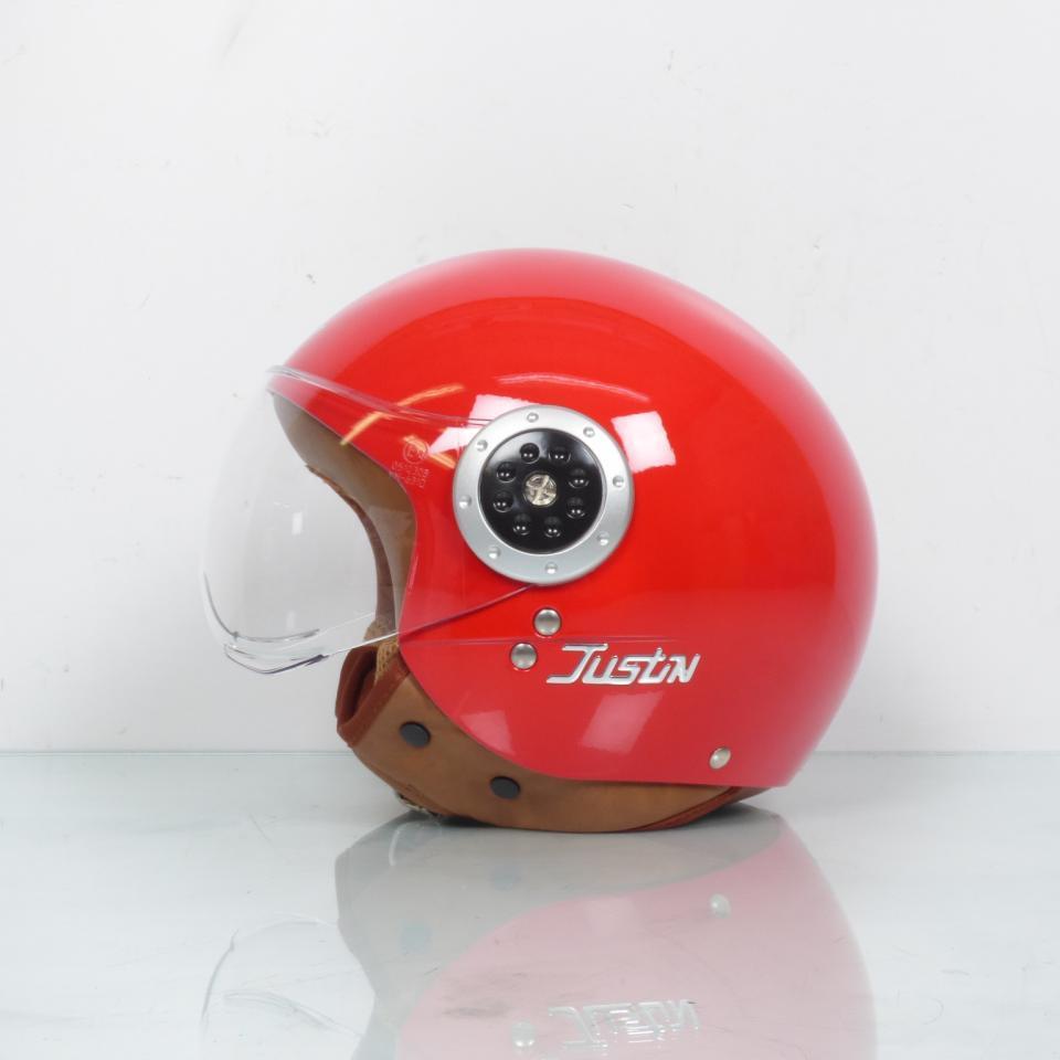 Casque jet Torx pour Deux Roues Torx Taille M Justin Red / 57-58cm Neuf