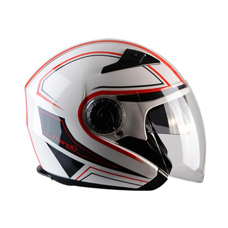 Casque jet TRENDY pour Moto Honda 450 CB K3 1972 à 1977 Neuf