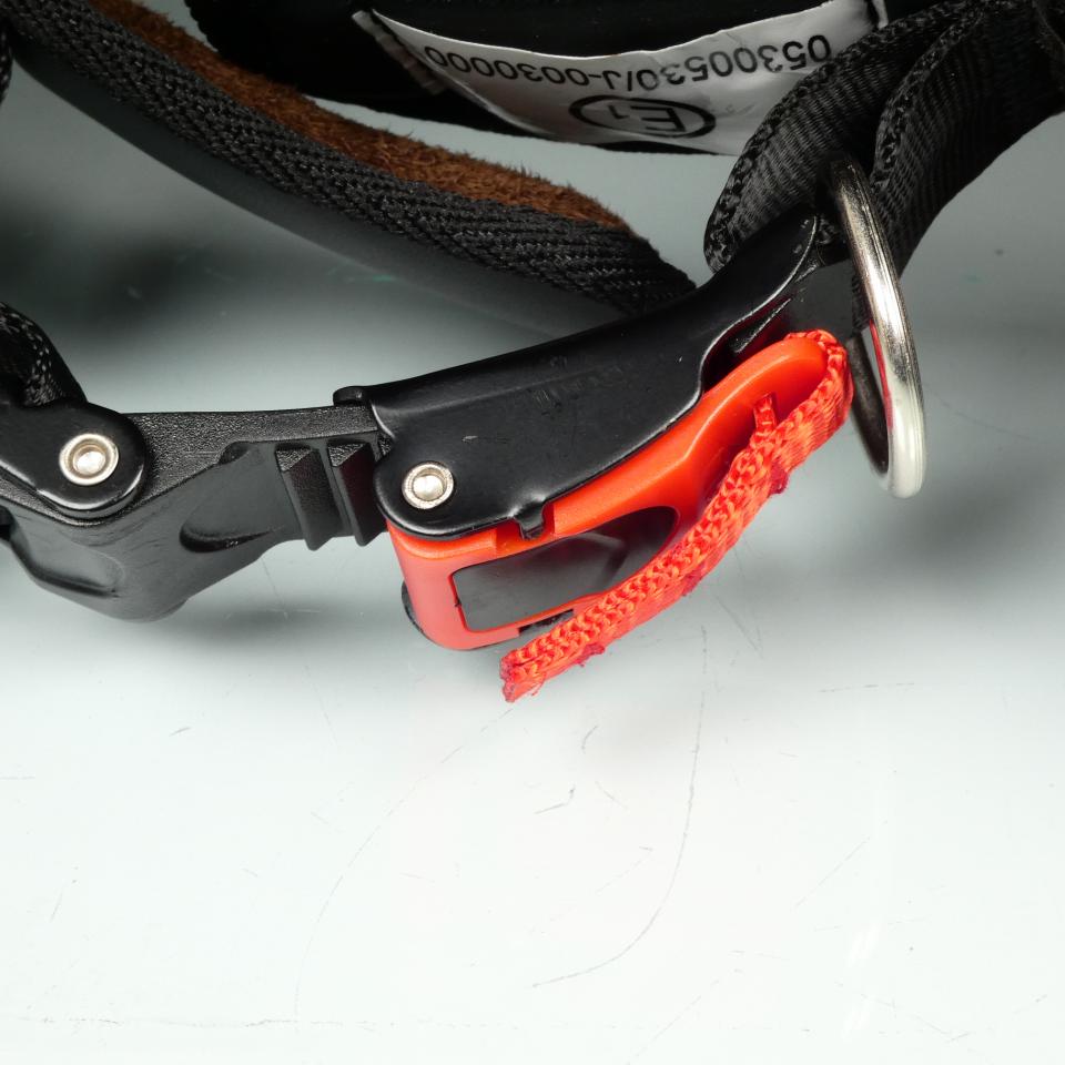 Casque jet Gasoline Cafe Racer S250 noir rouge blanc XL pour moto Neuf destock
