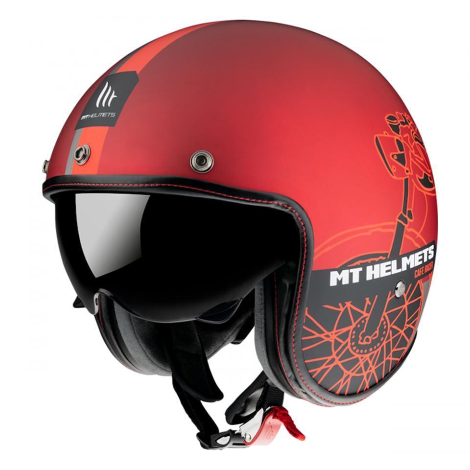 Casque jet MT HELMETS pour Moto 53 à 54 cm Neuf