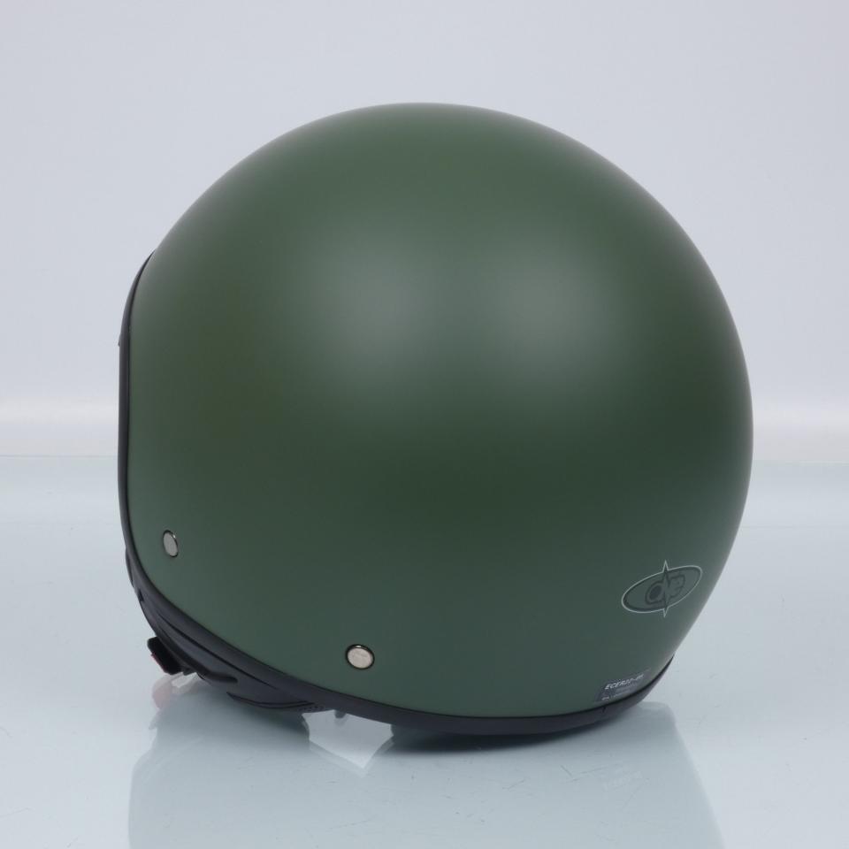 Casque jet One Beta vert mat taille L 59-60cm pour homme femme scooter moto Neuf