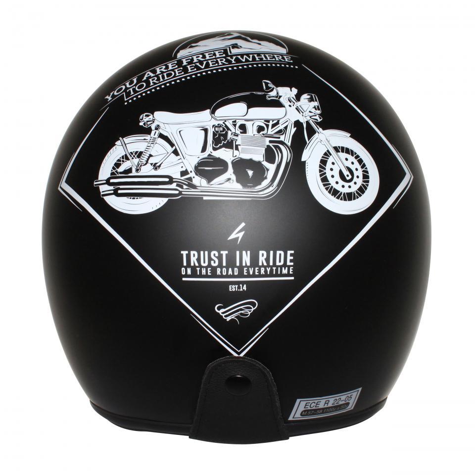 Casque jet ADX pour pour Moto 53 à 54cm Neuf