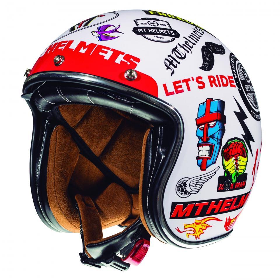 Casque jet MT HELMETS pour Auto 55 à 56cm Neuf