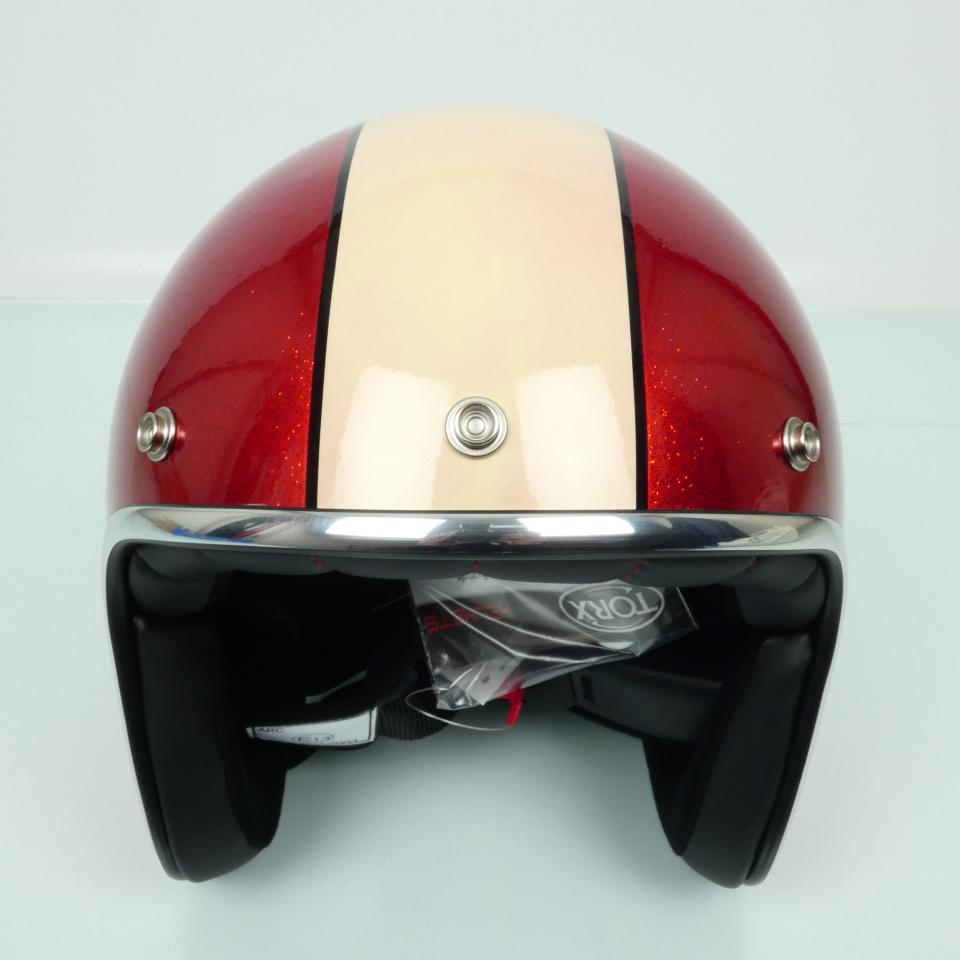 Casque Torx pour moto Torx Taille XL Wyatt Famous Glitter Red Neuf