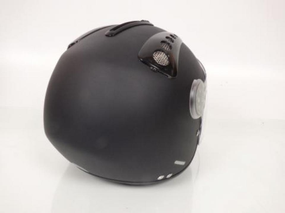 Casque jet PJ Project Flash PJ noir mat pour homme femme Taille XS 53-54cm Neuf