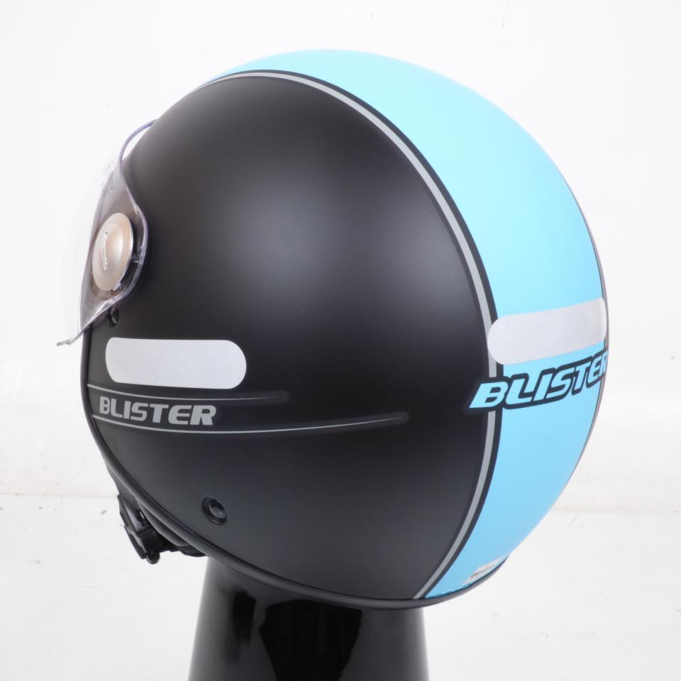 Casque jet RC Helmets pour Deux Roues RC Helmets Taille XL 61cm / Blister noir bleu Neuf en destockage