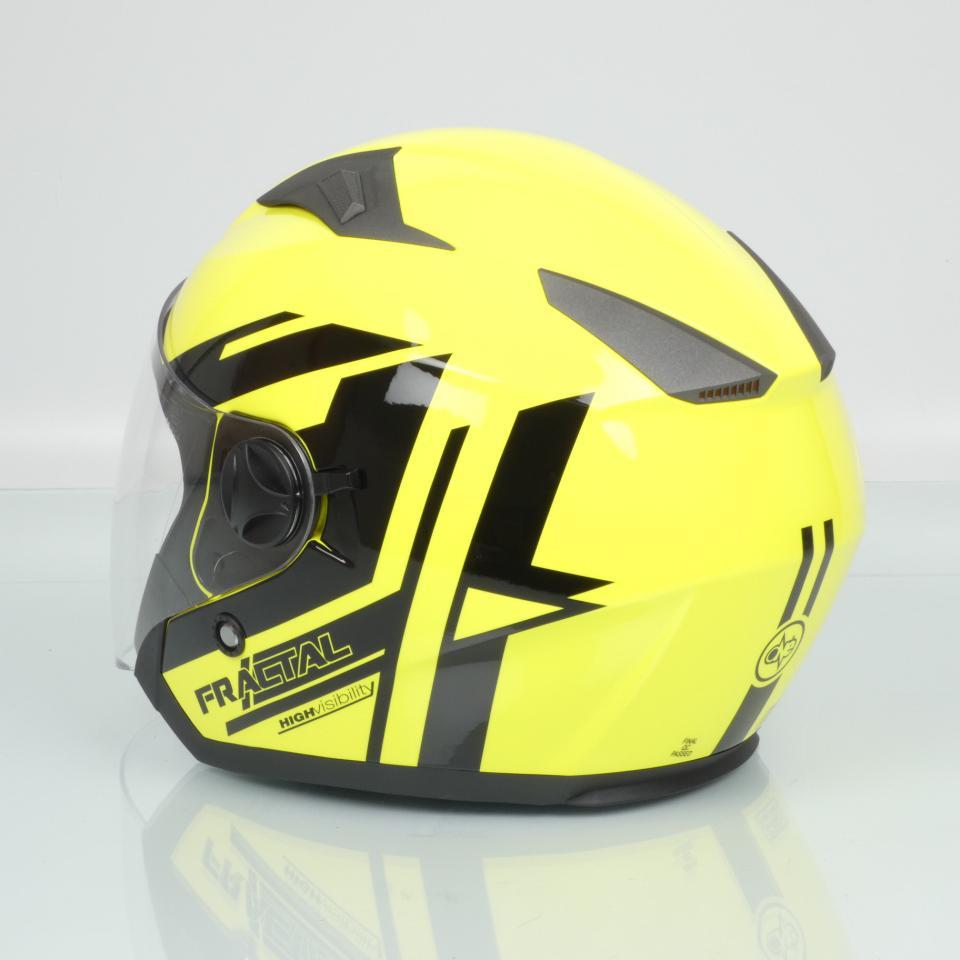 Casque jet One Jettone jaune noir homme femme Taille S 55-56cm scooter pour moto Neuf